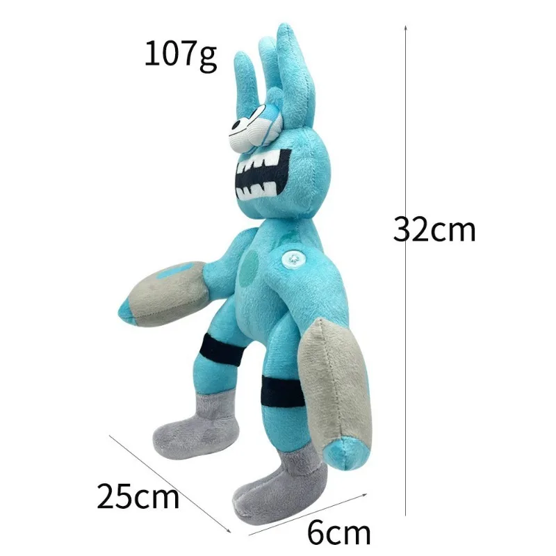My Singing Monsters Wubbox Plush Toy Kawaii Peluche Peripherals Cartoon Game Soft Stuffed Horror Game Doors Plush Doll for Kids