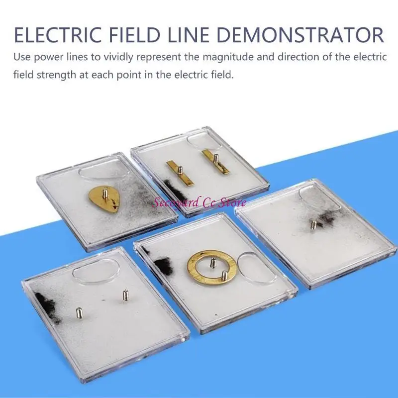 

Комплект оборудования для физических экспериментов N3UC демонстрирует линии напряжения в классных лабораториях