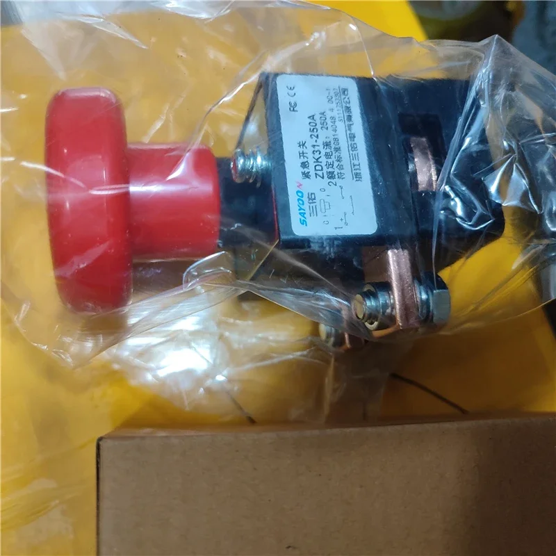 

1 шт., 220 В, 250 А, детали для электрических вилочных погрузчиков, переключатели питания постоянного тока ZDK31-250