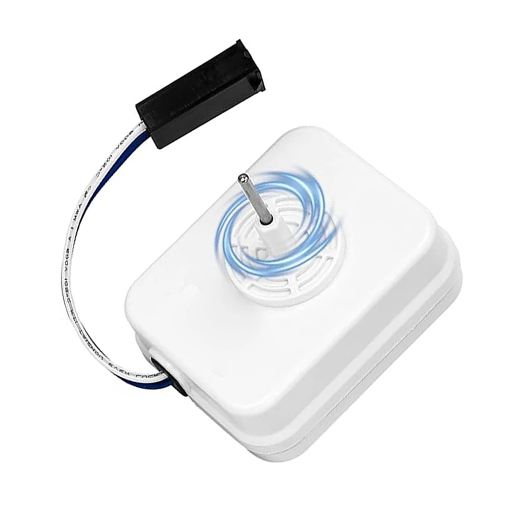 Blower Motor Replacement Fan Motor White Evaporator Fan Copper-wound Coils ABS Plastic Casing For Refrigerator Repair