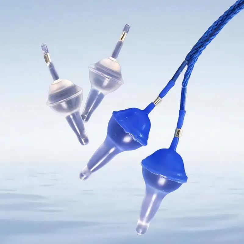 Waterproof Silicone Inflatable Ear Plugs for Noise Reduction, Sleep, Swimming and Travel; Reusable Sound Blocking Earplug Pair