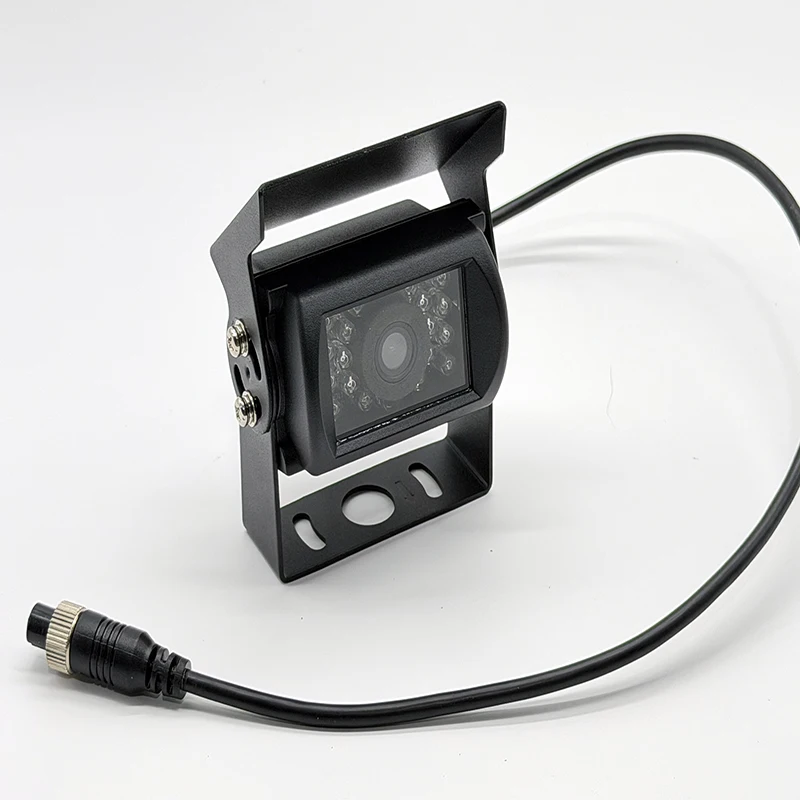 Truck Bus Rearview Camera with 18 Lights Infrared Night Vision CCD Signal for Heavy Duty Vehicles