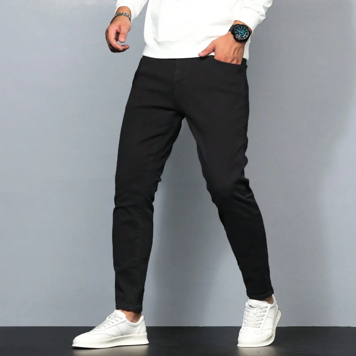 black