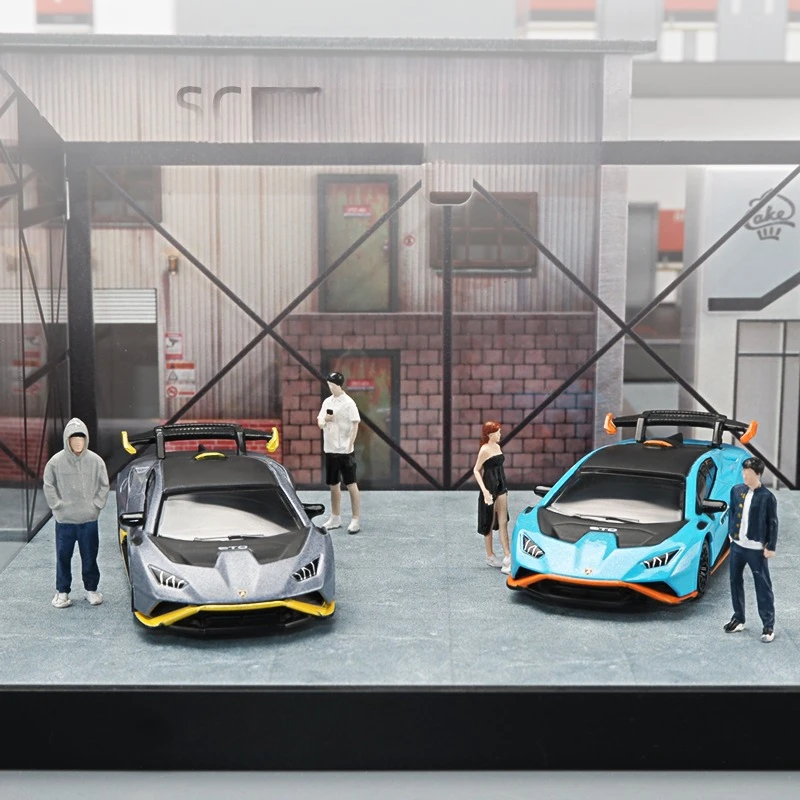 CCA Pressofuso In Lega Modello di Auto di 1/64 Bilancia Lamborghini STO Simulazione In Miniatura Voiture Complementi Arredo Casa Collezione Hobby Giocattolo Per Bambini