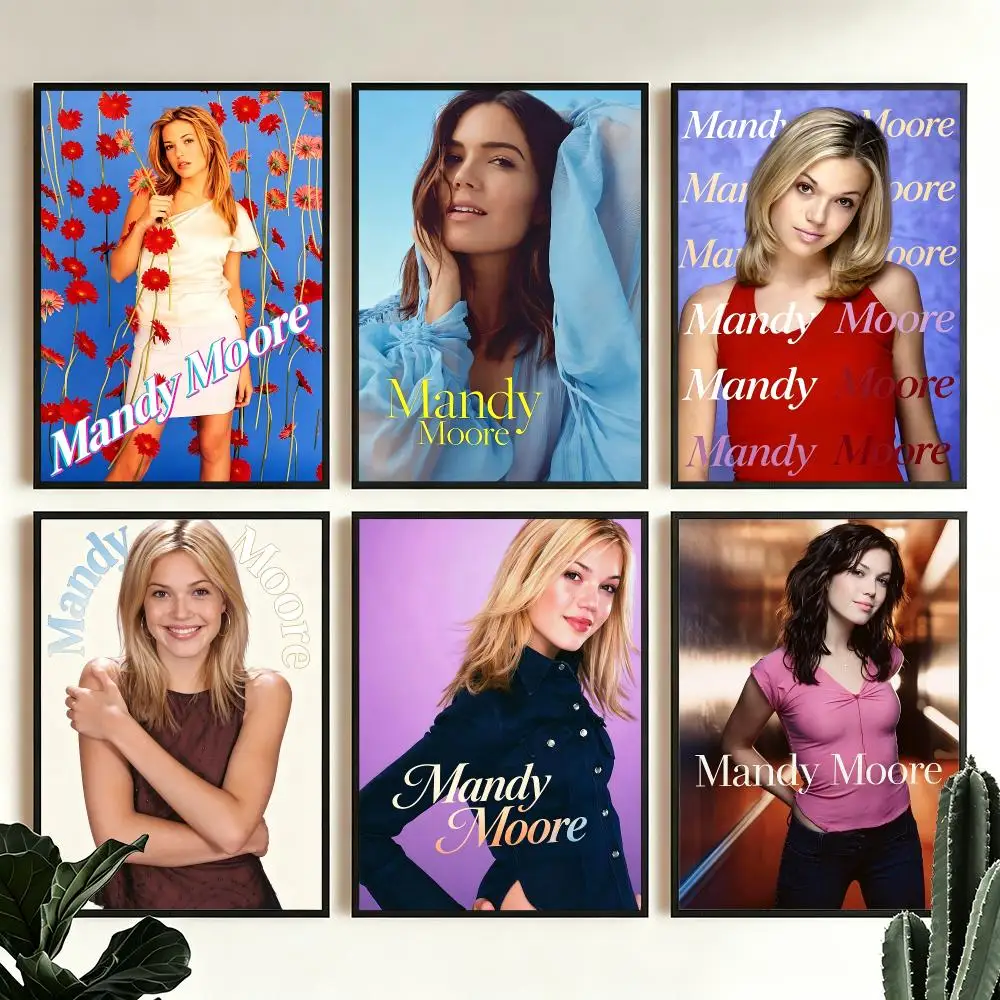 music Mandy Moore Poster Poster HD Printing Modern Minimalist Style for Home Decor for Bedrooms Home home office Gift