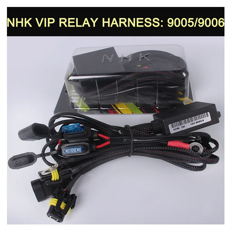 NHK 9005/9006 Double Insurance VIP Version Big Waterproof Relay Harness Wire