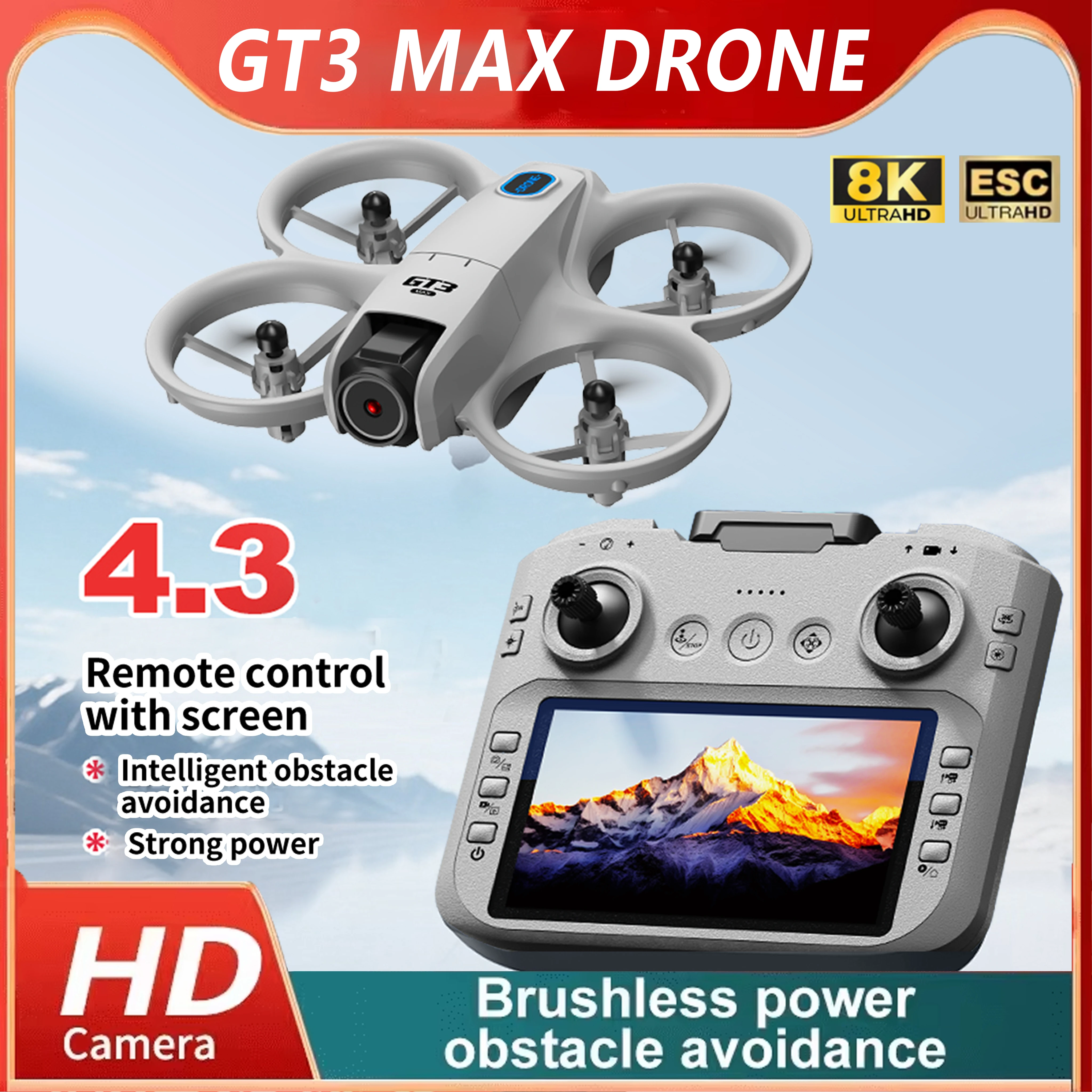 GT3 Max Drone 8K Hd… - image