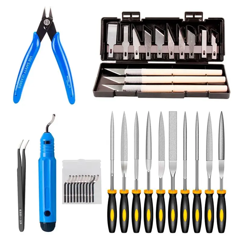 

Набор инструментов для удаления заусенцев AT02, инструменты для удаления материала, для 3D-принтеров, для резки 3D-моделей, скребок, инструмент для гравировки и резьбы, DIY-инструмент