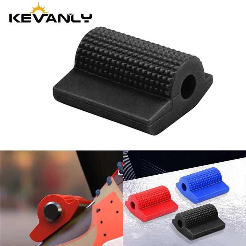 1/2Pcs Universal Motorcycle Shift Gear Lever Pedal Rubber Cover Anti-skid Foot Peg Toe Gel Accessories for Honda Kawasaki Yamaha