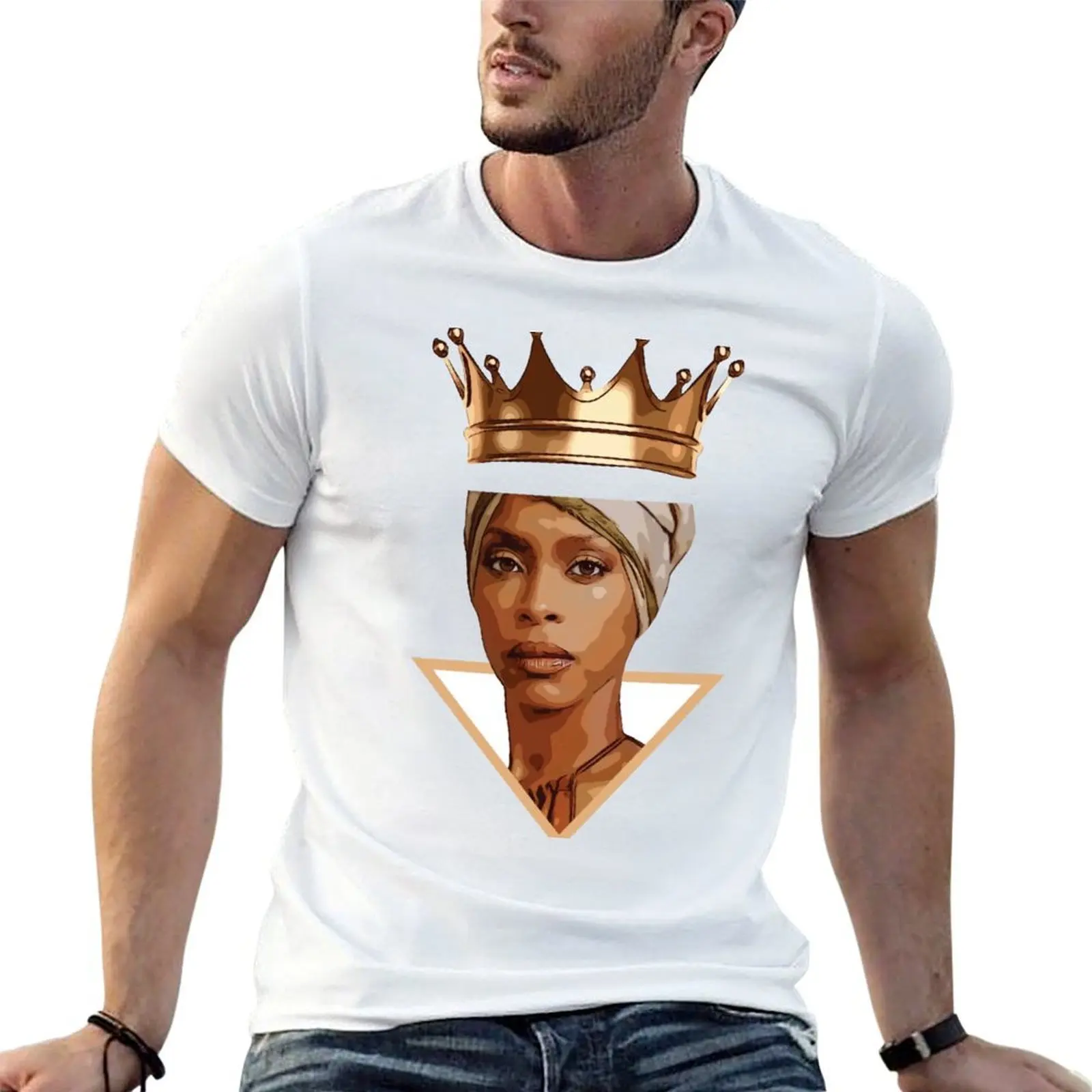 

Erykah Badu illustration T-Shirt man t shirt heavy cotton t shirts for man cotton funny man t shirt cotton T-shirt
