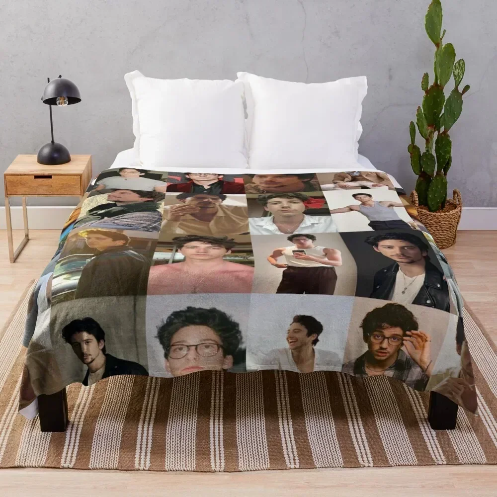 

Milo Manheim Throw Blanket Sleeping Bag Luxury Designer Furrys Plaid Blankets