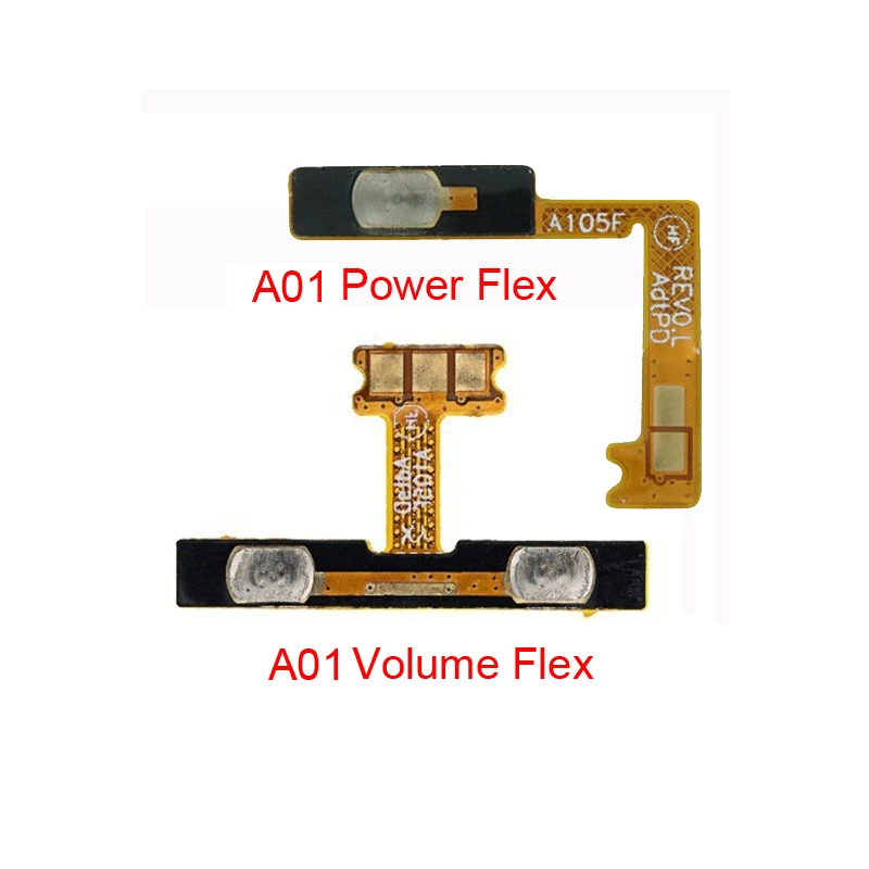 Voor Samsung Galaxy A01 Core A11 A21 A 21S A31 A41 A51 A71 4G Telefoon Nieuwe Power Volume Knop Interne Schakelaar Flex Kabel Onderdelen