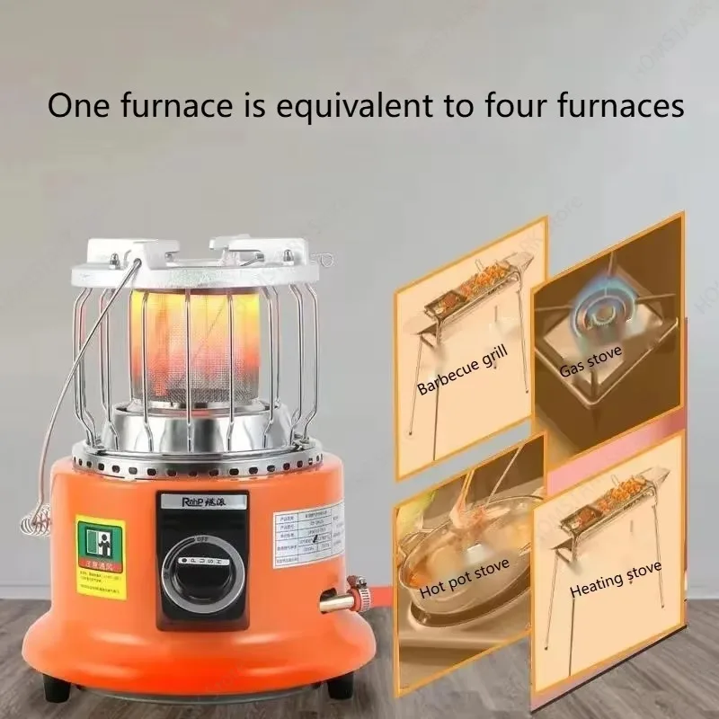Portable Multi-functional Outdoor Camping Stove Portable Gas Heater Household Ice Fishing Mini Water Heater