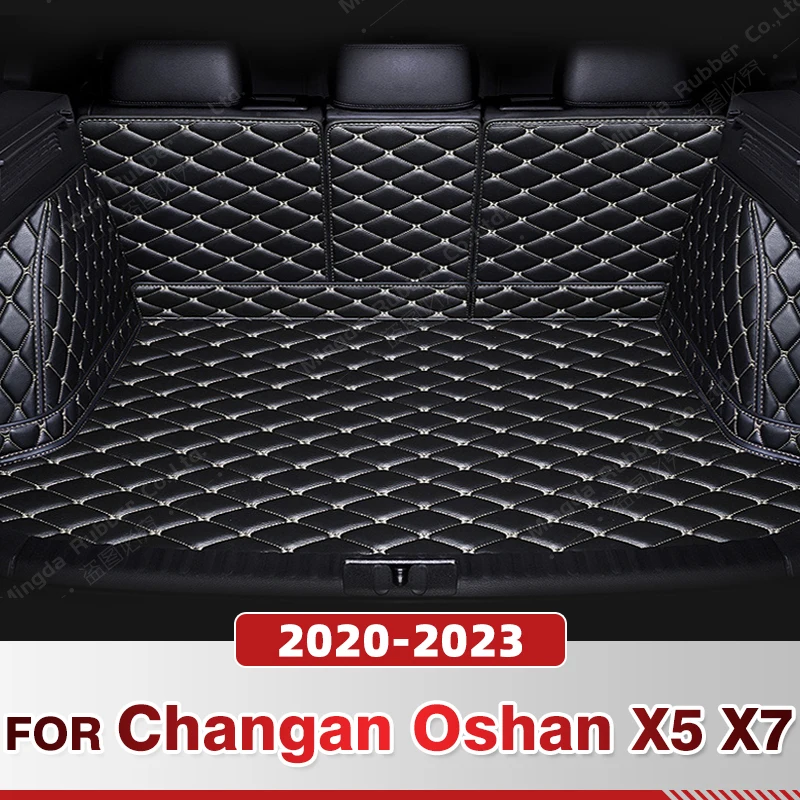 

Для Changan Oshan X5 2021-2023 X7 2020-2021 автоматический коврик для багажника с полным покрытием, автомобильный защитный коврик, грузовая подкладка, аксессуары для интерьера
