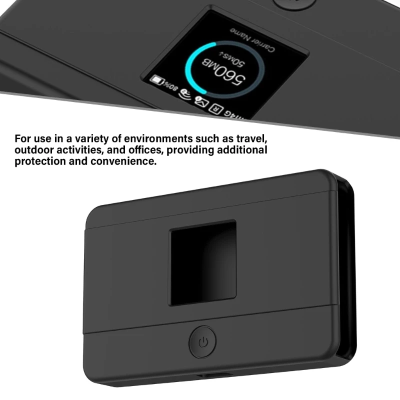 Reiseetui, Router-Silikonhülle für 4G-Router M7350, Router-Abdeckung 87HC