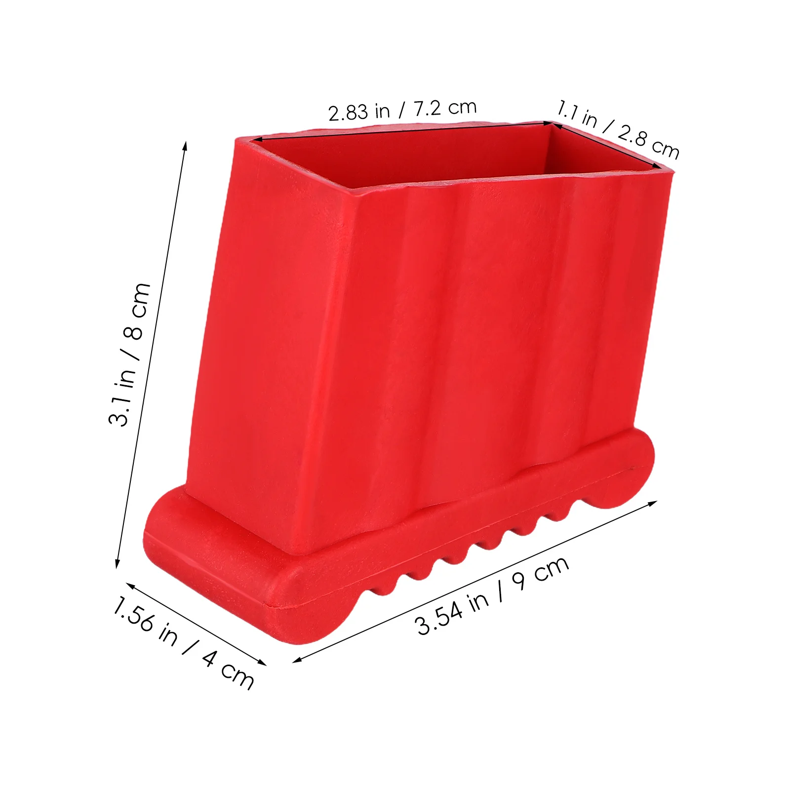2 قطعة غطاء قدم سلم استبدال منصات مطاطية عدم الانزلاق درجة سلم اكسسوارات استقرار نهاية قبعات لبناء المنزل #3