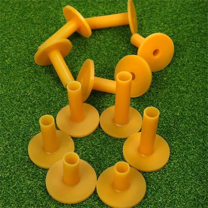 PGM 10pcs Rubber Golf Tee Holders for Indoor Outdoor Golf Driving Range 43mm 54mm 70mm 83mm Golf Ball Practice Accessorice QT001