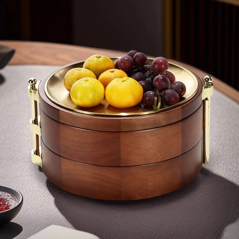 living room household coffee table melon seeds, nut storage plate, light luxury decorative fruit plate, dried fruit candy box
