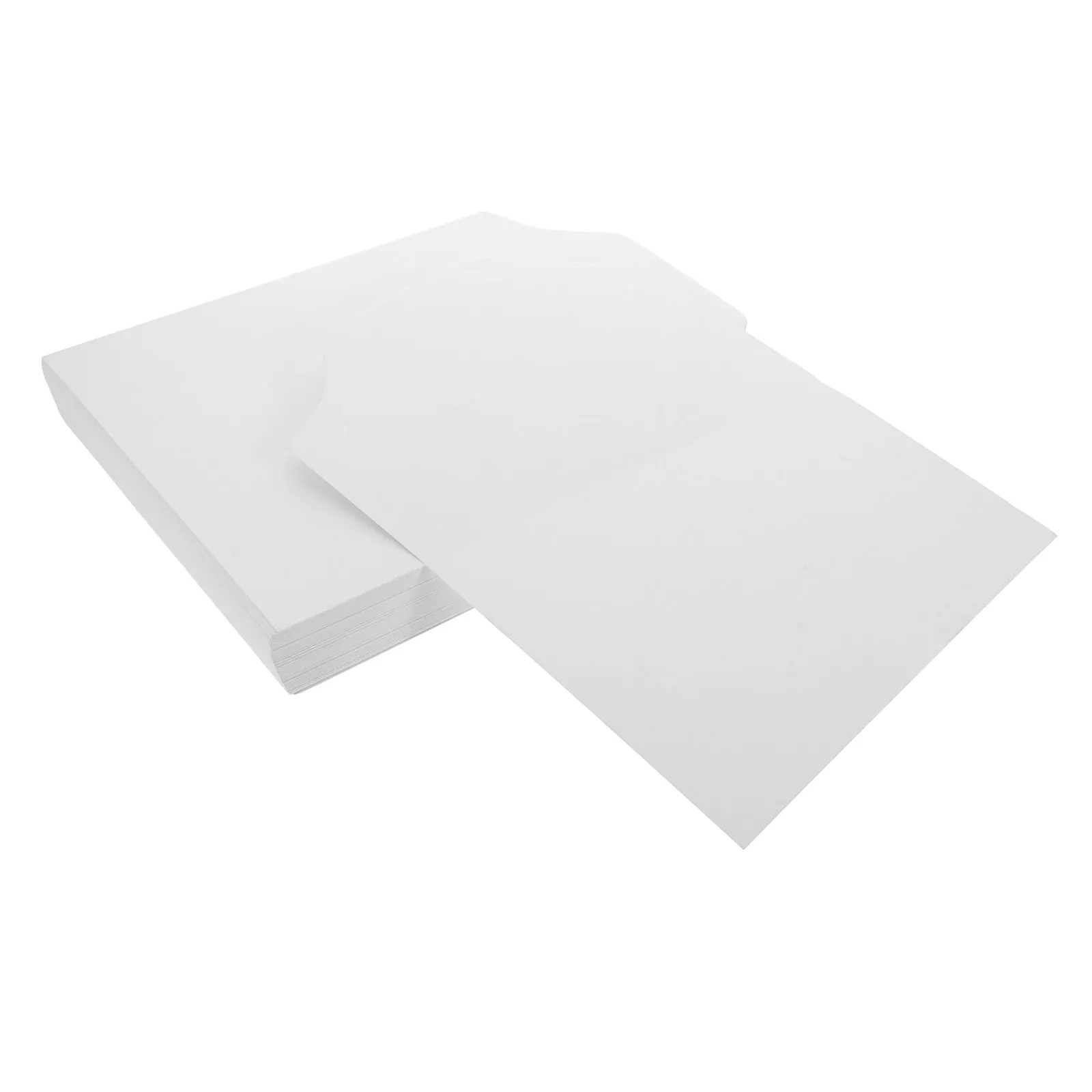 100 Hojas de Cartón Blanco Resistente para Camisetas, 22x30cm, Ideales para Doblar Camisetas, Empacar, Evitar Arrugas, Soporte para Prendas, Manualidades