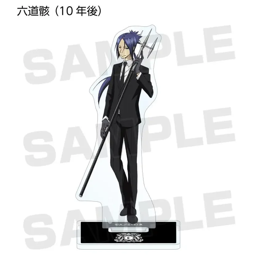 Tsunayoshi hayato tsuna gokudera yamamoto hibari mukuro squalo belphegor figura boneca anime acrílico suporte modelo cosplay brinquedo presente