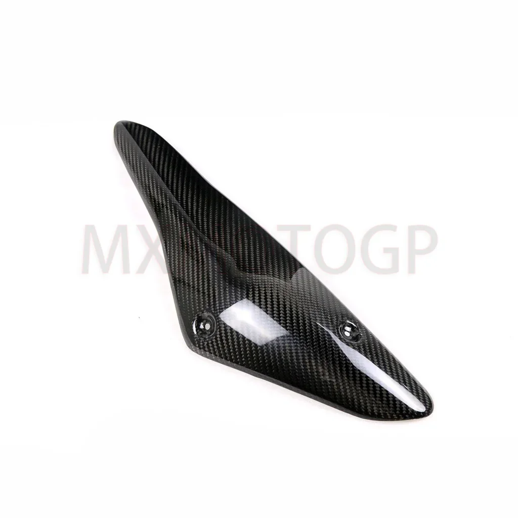 For KTM Super Duke 790 Duke 890 2018 2019 2020 3K Carbon Fiber Modified Exhaust Cover Heat Shield Motorcycle Accessories