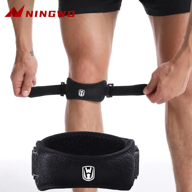 1pcs Knee Strap Patella Tendon Support,Knee Support Pain Relief for Man Women Stabilizer for Runners Jumpers