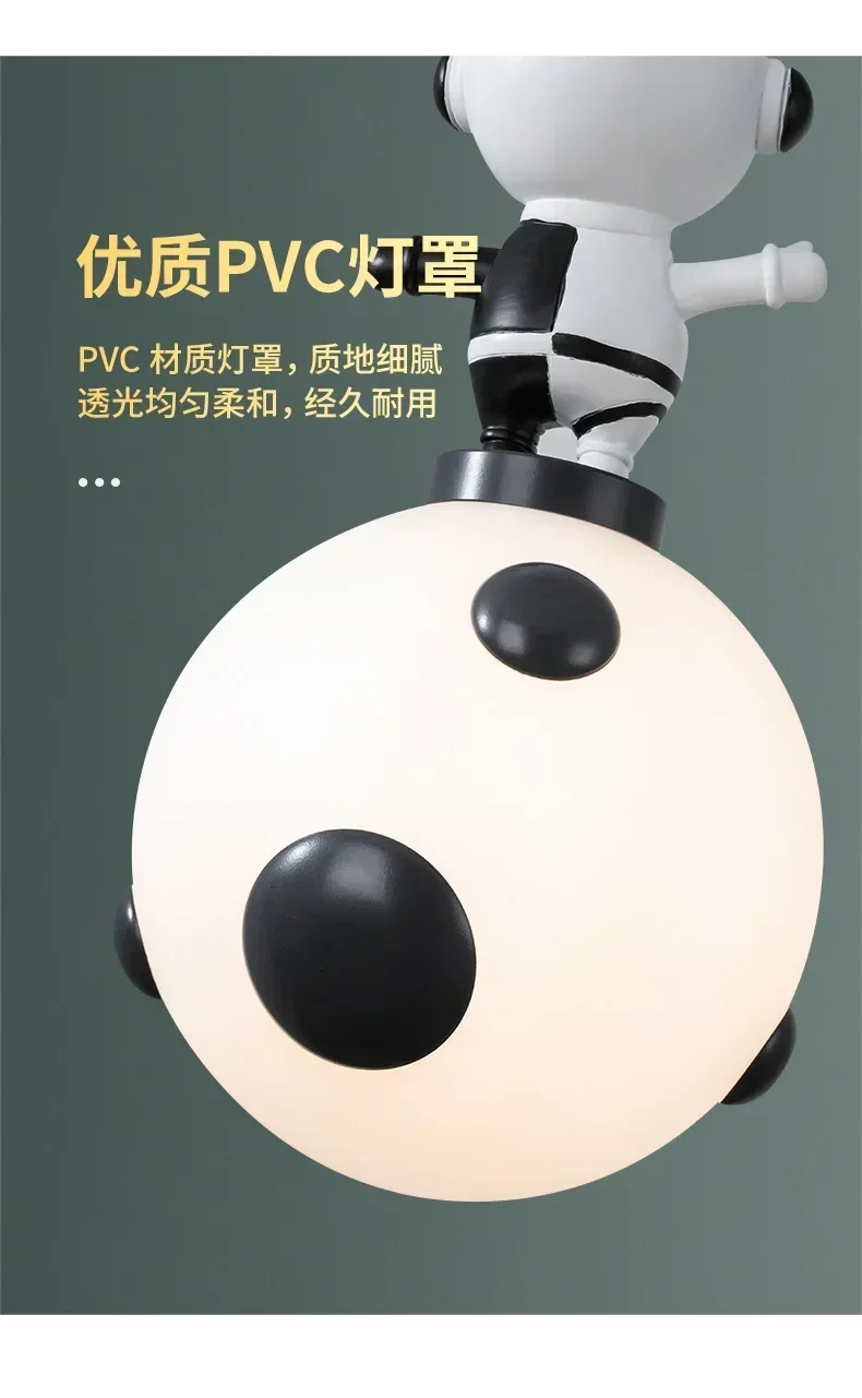 

Network Copper Cartoon Warm Girl Creative Room Light LED Nordic Red Baby Bedroom Light Children's Room Chandelier