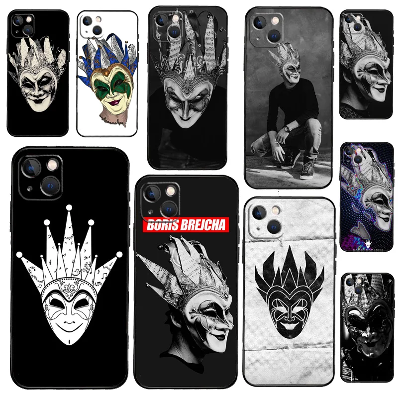 DJ Boris Brejcha Phone Case For iPhone 13 12 Mini 11 14 15 16 Pro Max Plus X XS Max XR Cover Shell