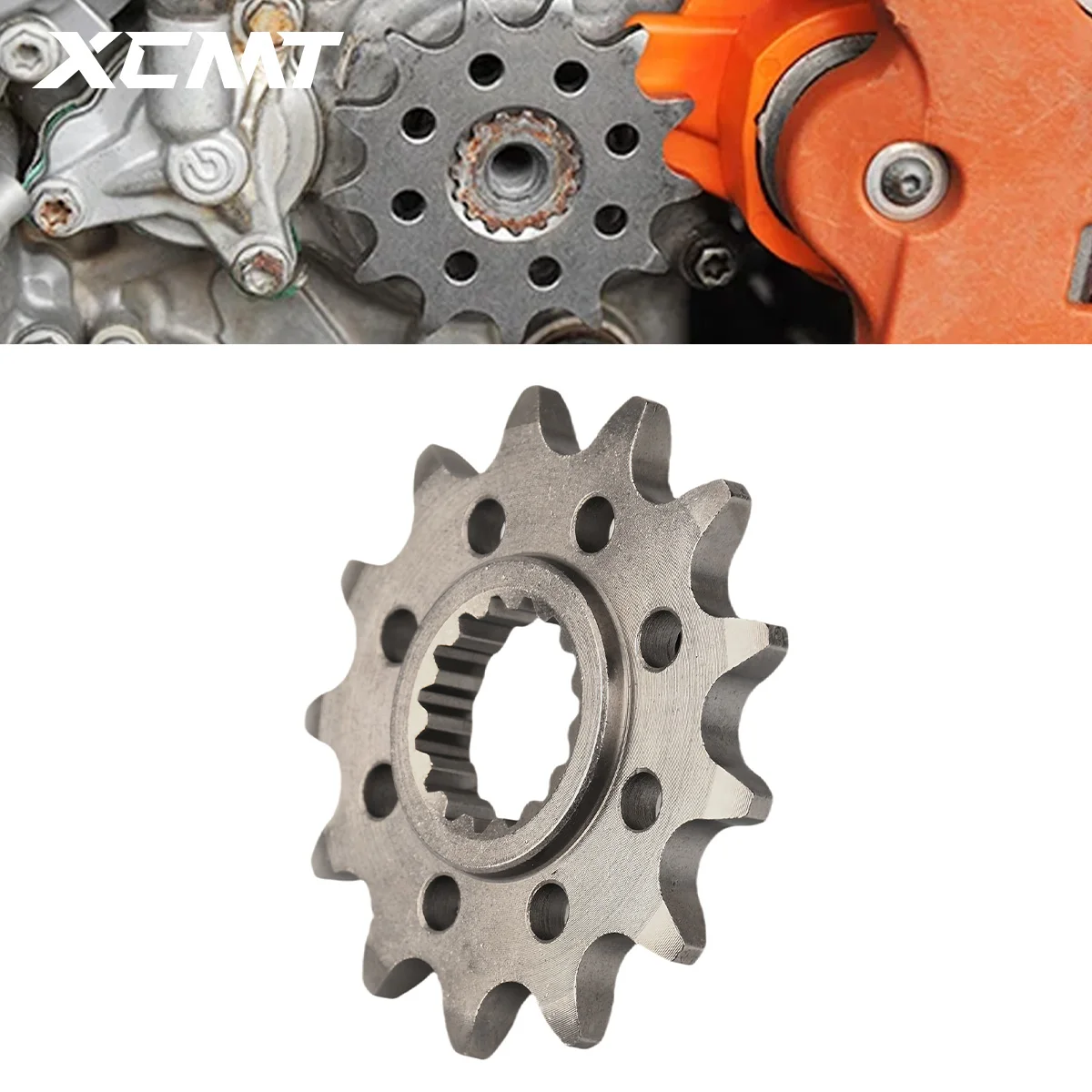 

Front Chain Sprocket Motorcycle Accessories 520 Chain Gear 13 Teeth For KTM SX SXF XC XCF XCW EXC EXCF MXC HUSQVARNA FC FE TC TE
