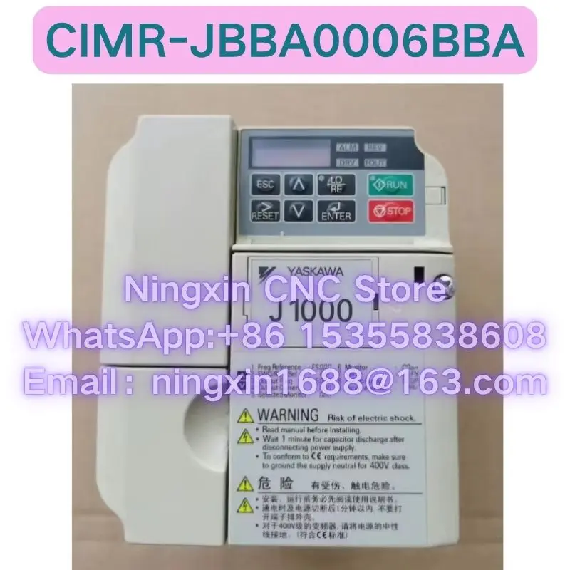 Second-hand CIMR-JBBA0006BBA Inverter Functional test OK Fast delivery CIMR JBBA0006BBA