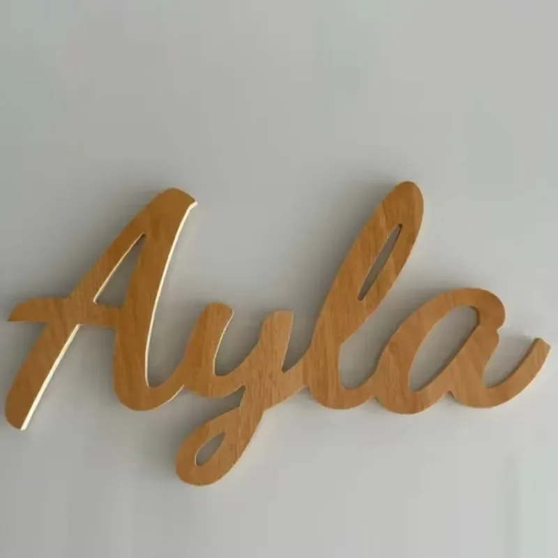 

Custom Personalized Wooden Name Sign for Nursery Wall Decor Wood Letters Baby Nursery Baby Boy Name Sign