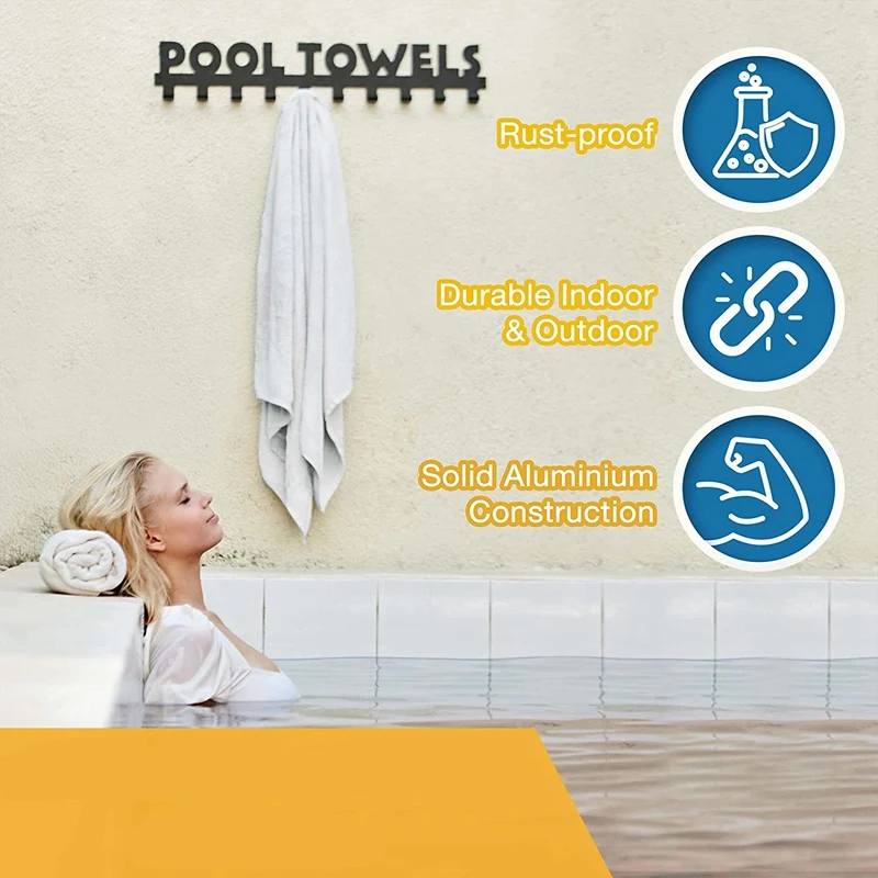 Outdoor Towel Rack For Hot Tub - Large Durable Hot Tub Towel Rack Outdoor To Hold Your Towels And Robes In Style