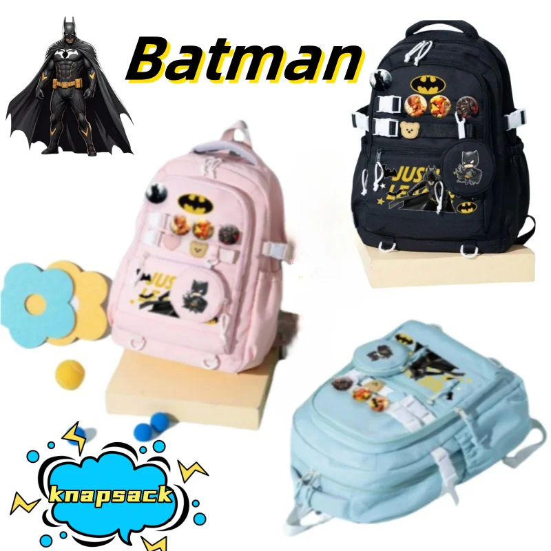 

New BeastKingdom Batman creative peripherals large-capacity backpack for elementary school students with high value backpacks