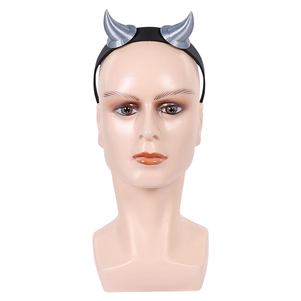 Anime Stage OF Alien Cosplay Till Devil Horns Headband Cosplay Headpiece Disfraz Roleplay Props Halloween Carnival Party view 2