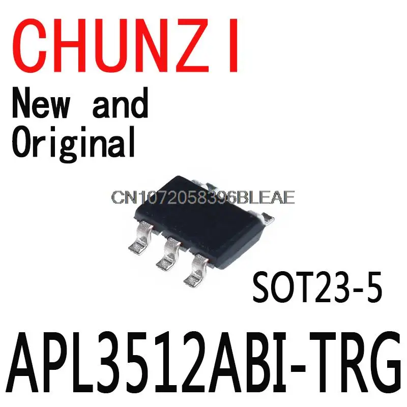 5PCS New and Original New APL3512A  SOT23-5 Power Switch Chip APL3512ABI-TRG 