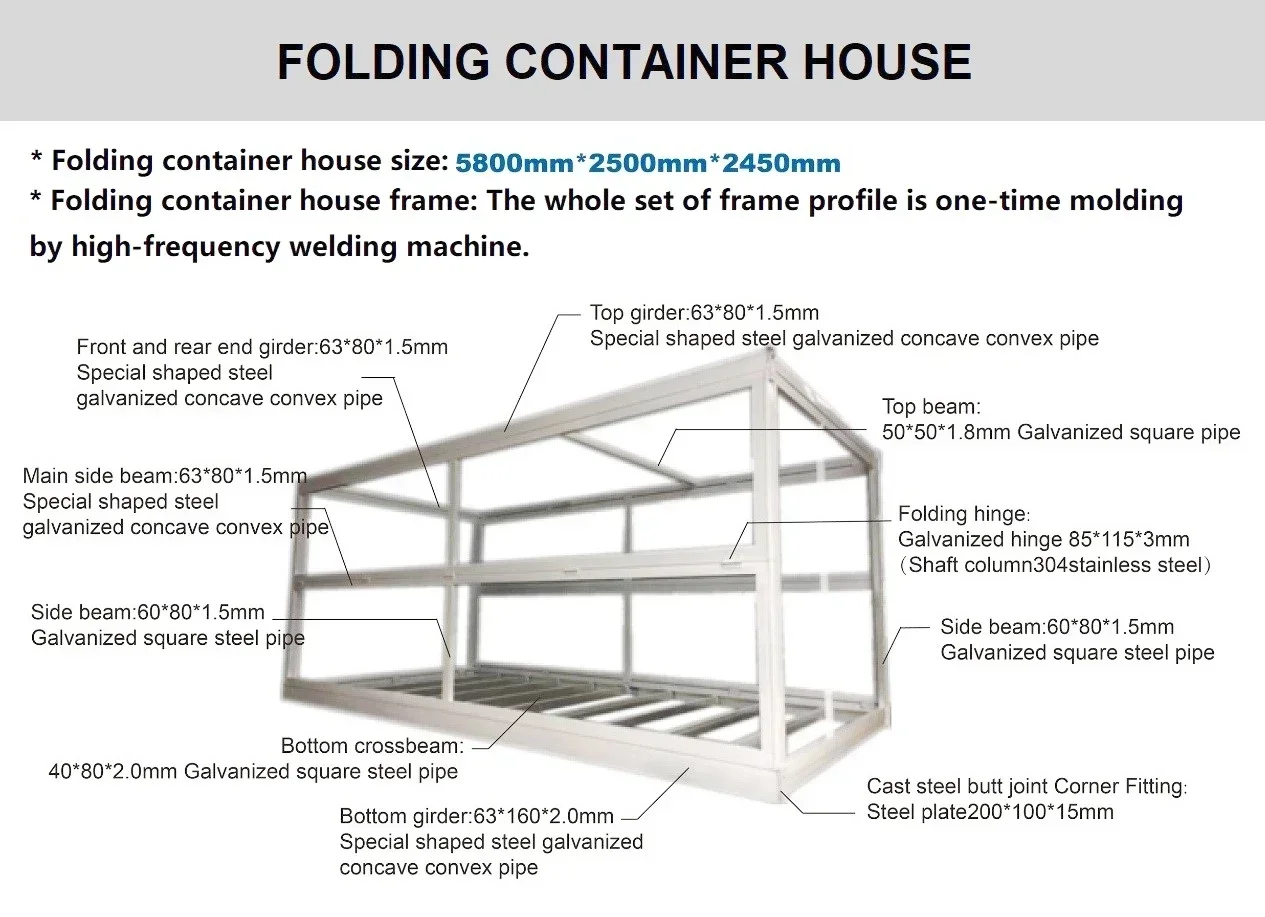 20FT Australia 2 Bedroom Luxury Predfabricated Container House Homes 40ft Expandable Prefabricated Houses