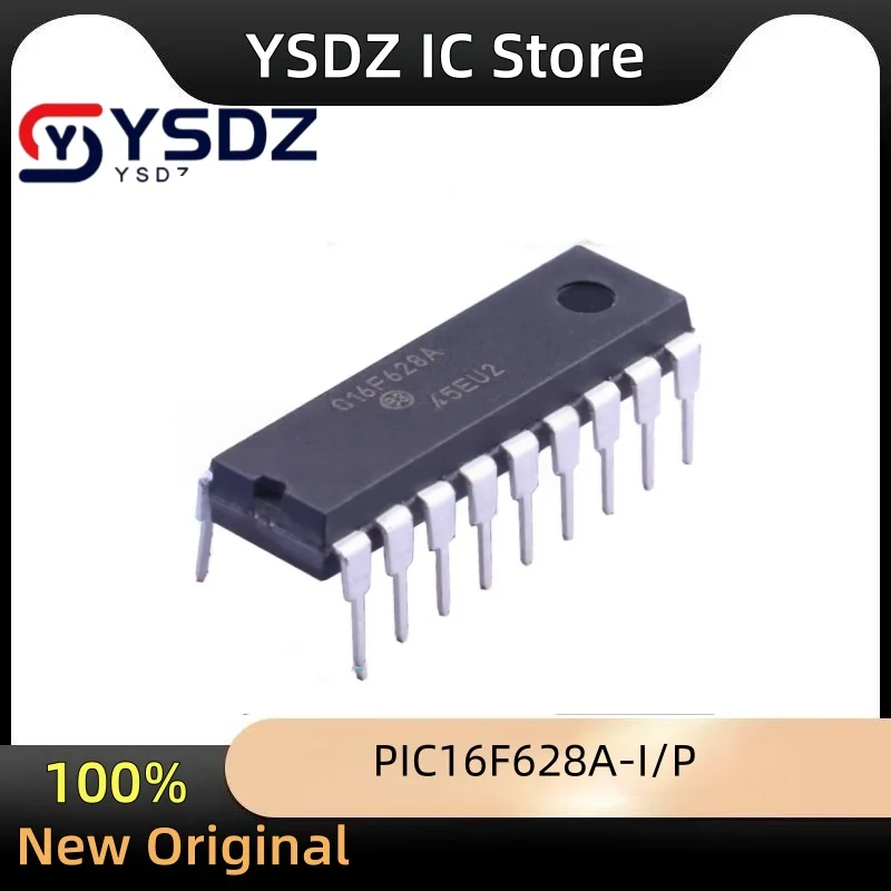 5PCS~50PCS/LOT PIC16F628A-I/P PIC16F628AIP DIP PIC16F628A 16F628A 16F628A-I/P DIP18 Nuevo original en stock