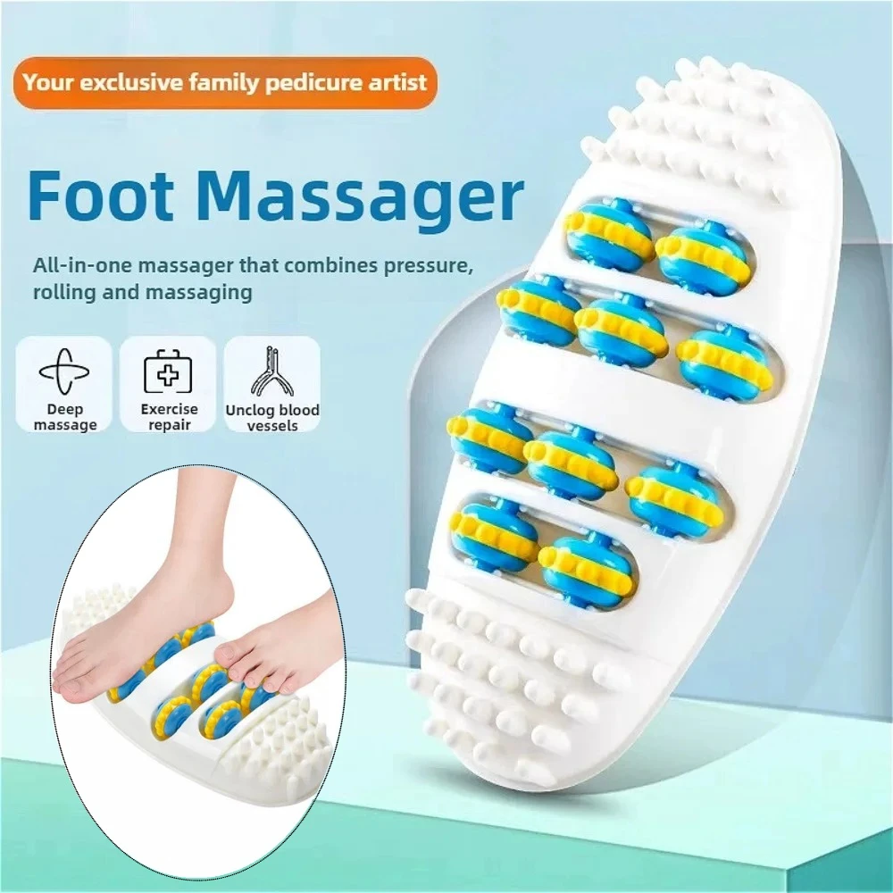 1 Pc Voetmassage Roller Voor Fasciitis Plantaris Voet Massager Voet Acupressuur Therapie Hielspoor Boog Pijnbestrijding Voetverzorging gereedschap