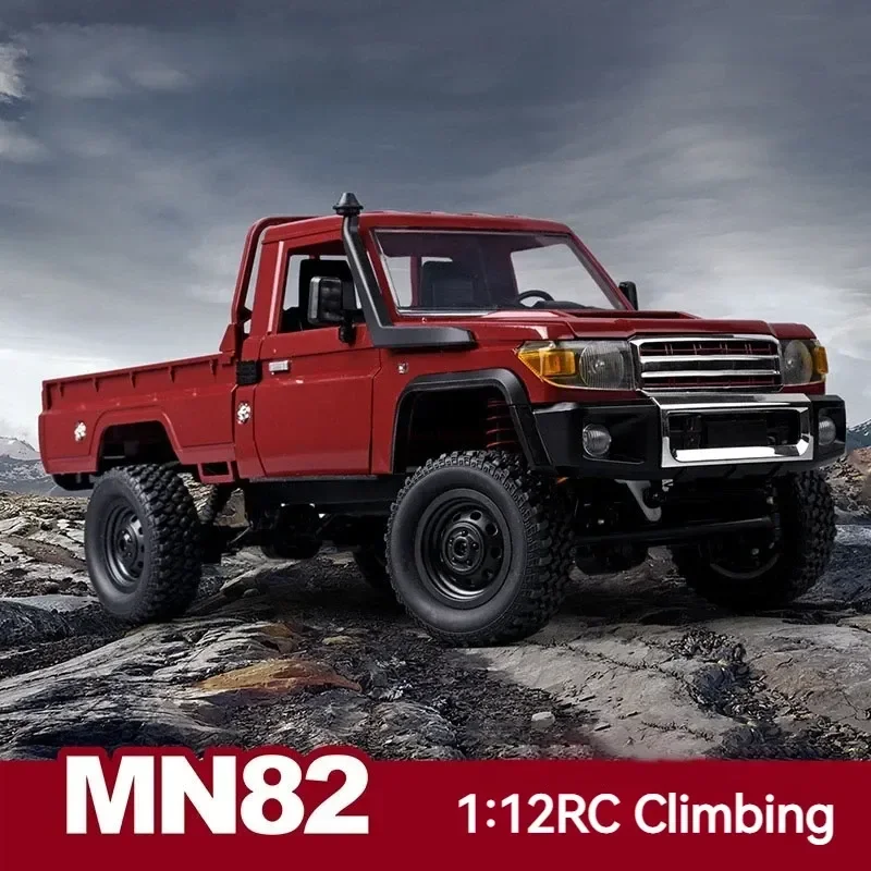 

Mn82 Rc Car 1/12 Retro Rtr 2.4g Full Scale Simulation Off-Road Climbing Fine Interior Headlights Adult Boys Toys Birthday Gifts