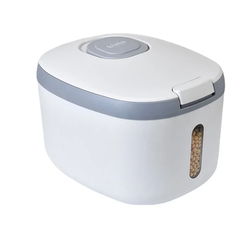 Keukencontainer 5KG 10KG Emmer Nano Insectendichte Vochtbestendige Rijstdoos Graan Verzegelde Pot Thuisopslag Winkeldoos NJ70104