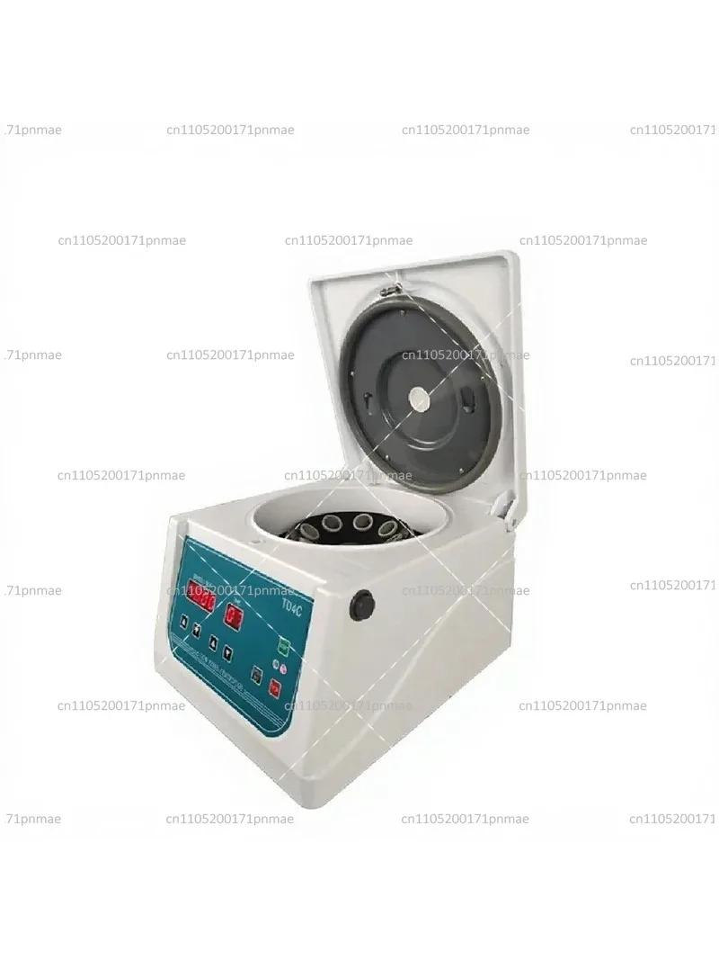 220V Electric Low Speed Lab Centrifuge 0-4000RPM Adjustable Digital Display Desktop Centrifugal Machine