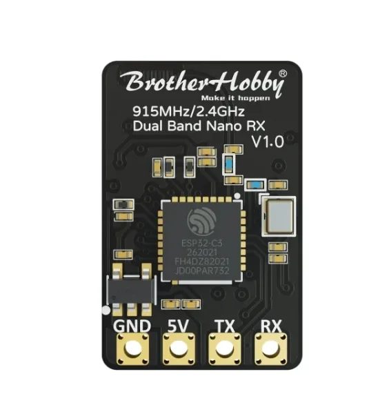 BrotherHobby C3 900/2400 5V Dual Band 100mW Nano RX ExpressLRS Receiver