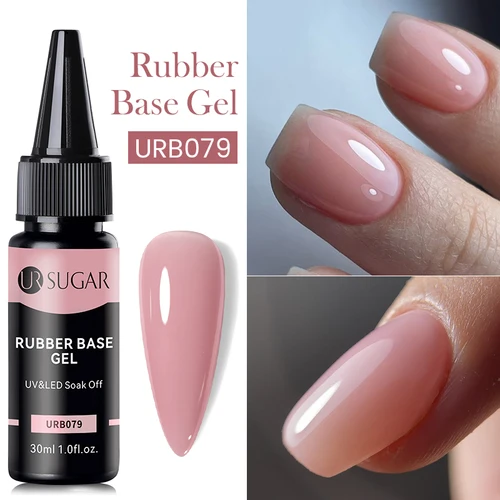 UR SUGAR 30ml Base de goma Gel esmalte de uñas recarga proveedor gelatina desnuda blanco UV/LED Soak Off profesión Gel híbrido para manicura