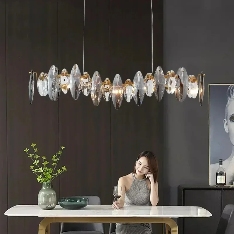 

Home Decoration crystals Pendant Lights Luxury Art Deco Chandelier Modern Living room Dining room Pendant lamp indoor Lighting