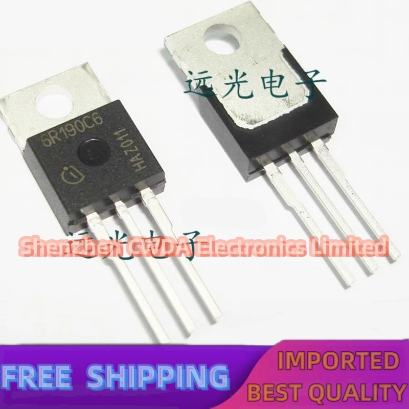 

10PCS-20PCS 6R190E6 IPP60R190E6 TO-220 650V 20A Best Quality