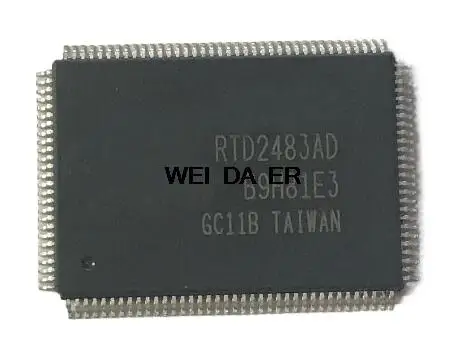 ใหม่ 100% ผลิตภัณฑ์คุณภาพสูง RTD2483AD QFP128 สินค้าคุณภาพสูง