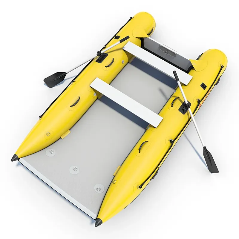 

CE 4.3m Hypalon Or Pvc High Speed Inflatable Zapcat Thundercat Catamaran With 30hp Outboard Motor