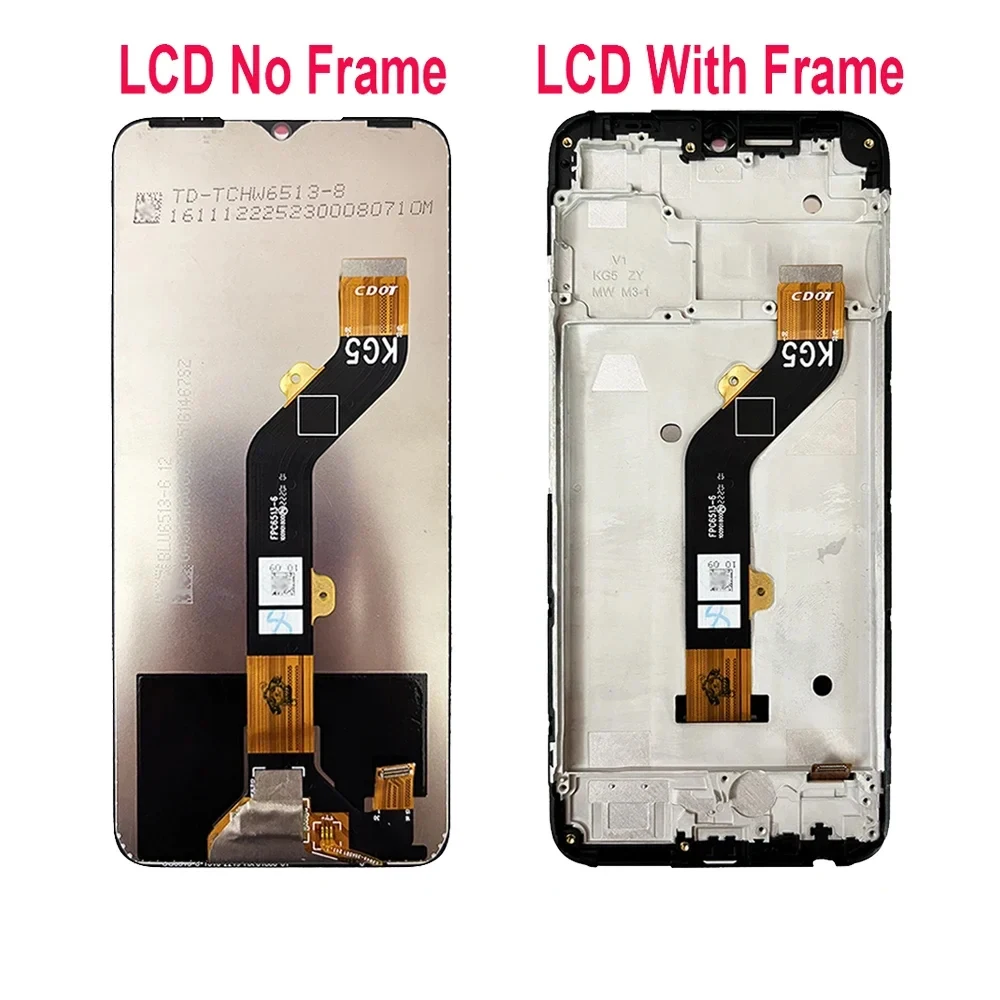 For Infinix Hot 20i X665C X665E LCD Display Touch Screen Digitizer Assembly