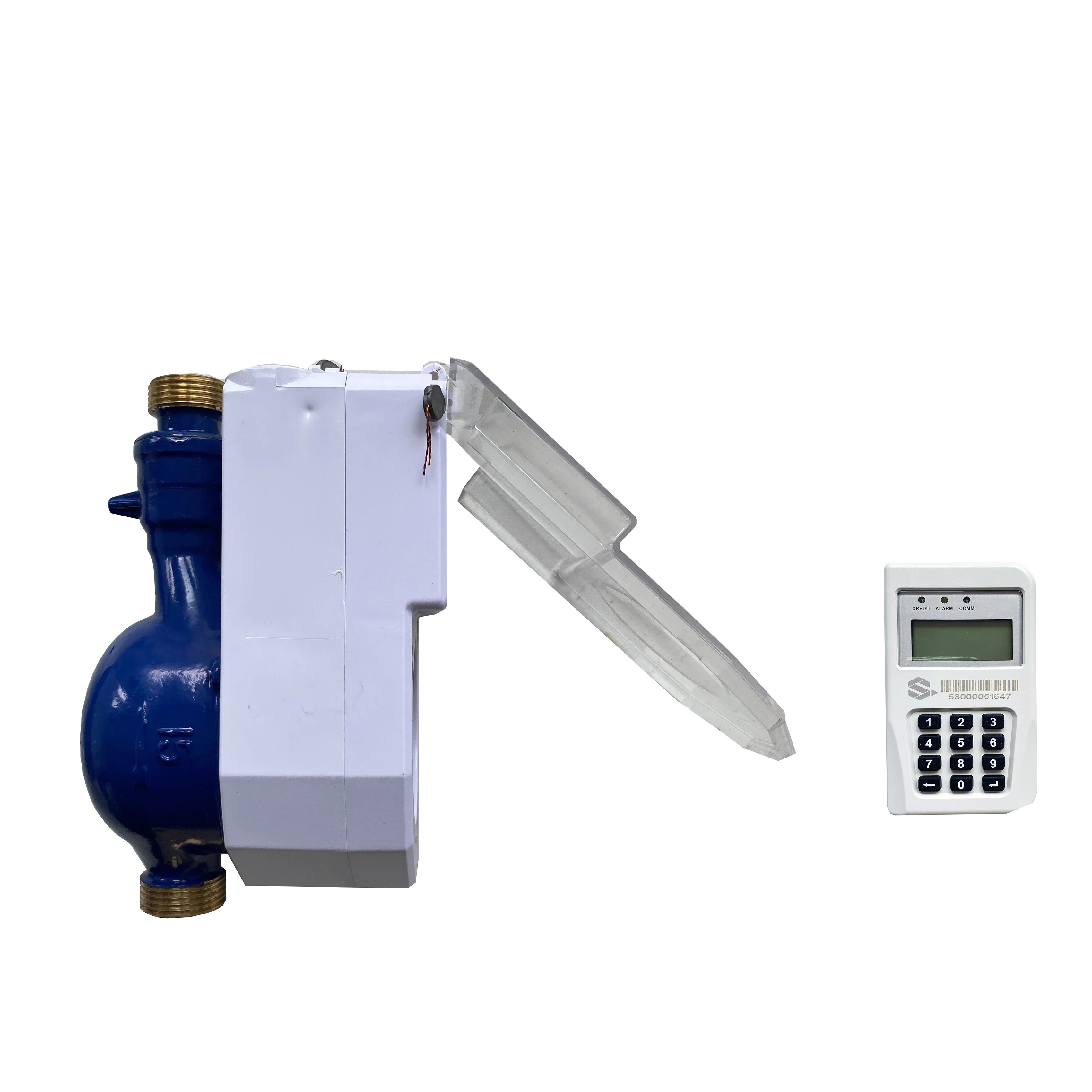 Class B Multi-jet Prepayment Split Water Meter With CIU