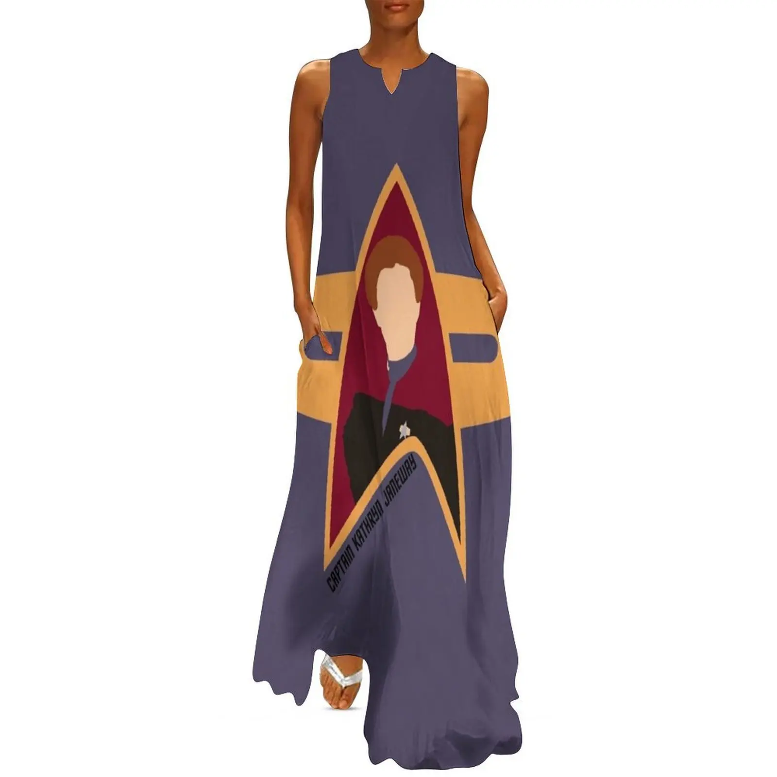 

Captain Kathryn Janeway - Star Trek, Voyager Long Dress dresses for prom summer dresses ladies 2025 dress women summer
